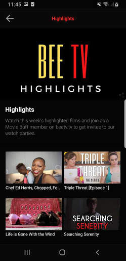 BEE TV Network - Inspired TV screenshot 2