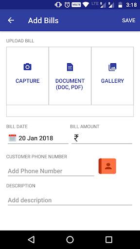 Bill Free - Merchant 1 تصوير الشاشة