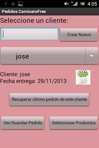 Pedidos Carnicero Free screenshot 5