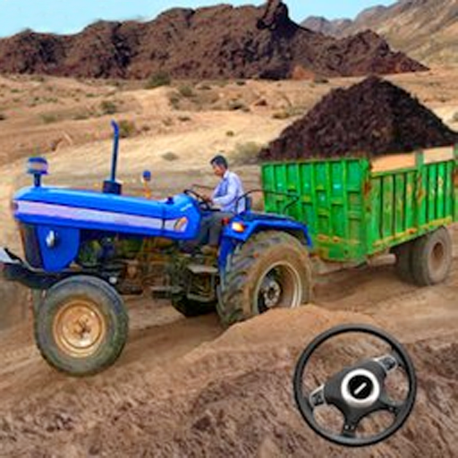 Tractor trolley Driving Game icon