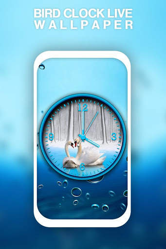 Bird Clock Live Wallpaper screenshot 3