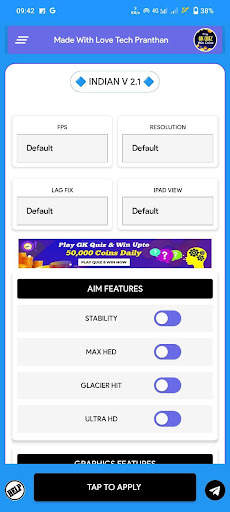 GFX Tool For PUBG & BGMI screenshot 2