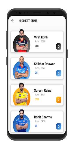 IPL Live 2021 - Cricket Live - Live IPL Statistics screenshot 3