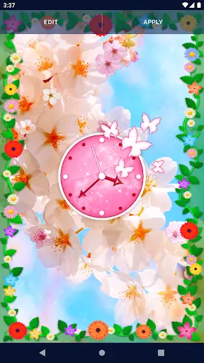 Sakura Flower Live Wallpaper скриншот 3