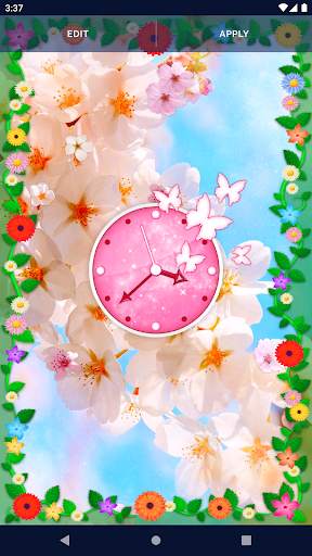 Sakura Flower Live Wallpaper screenshot 3