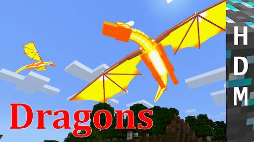 Dragon mod for Minecraft PE screenshot 1