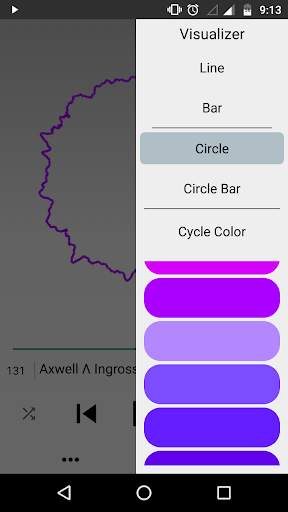 Music Player - Visualizer, Equalizer, Change color screenshot 4