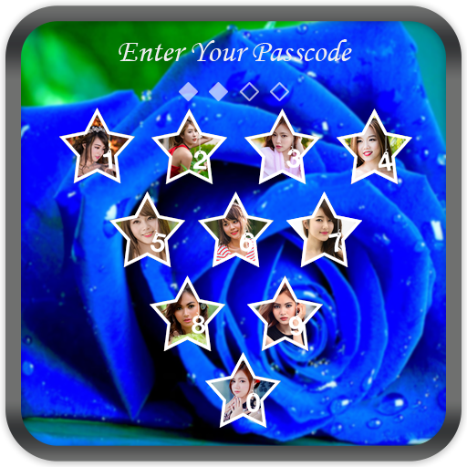 Blue Rose Lock Screen आइकन