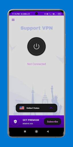 Support VPN - Free VPN Proxy & Fast VPN Server screenshot 2