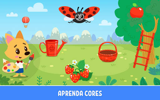 Jogos educativos de formas e cores para crianças screenshot 2