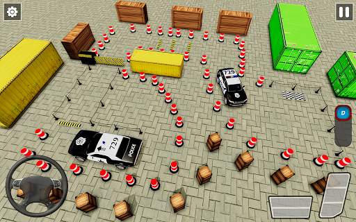 Car Games : Police Car Parking screenshot 6