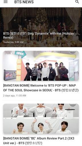 BTS NEWS screenshot 3