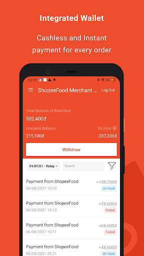 ShopeeFood - Đối Tác Nhà Hàng screenshot 4