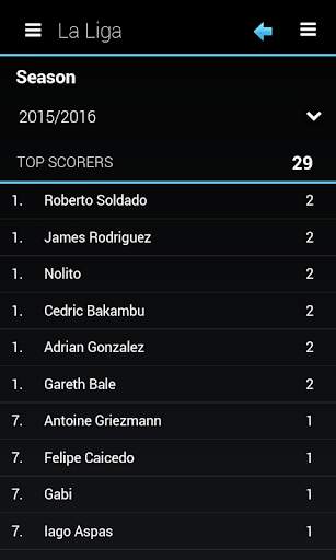 Football center - live scores screenshot 7