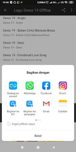 Song Dewa 19 Mp3 Offline screenshot 5