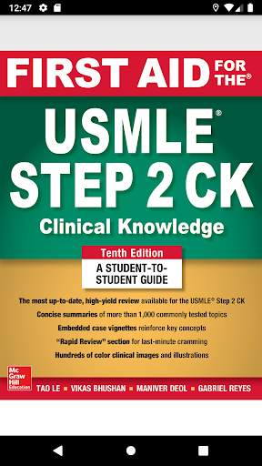 First Aid for the USMLE Step 2 CK, Tenth Edition screenshot 1