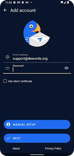Bird Mail -Email App 1 تصوير الشاشة