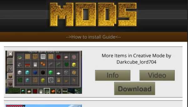 Mods for Minecraft PE screenshot 1