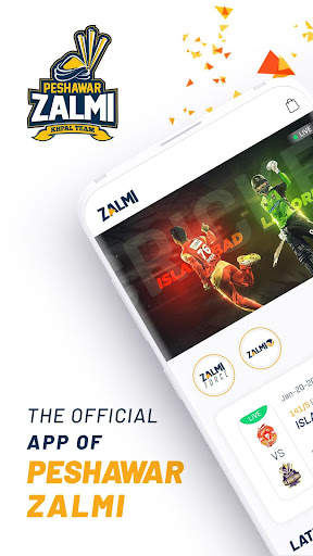 Official Peshawar Zalmi PSL Live Cricket Streaming screenshot 1