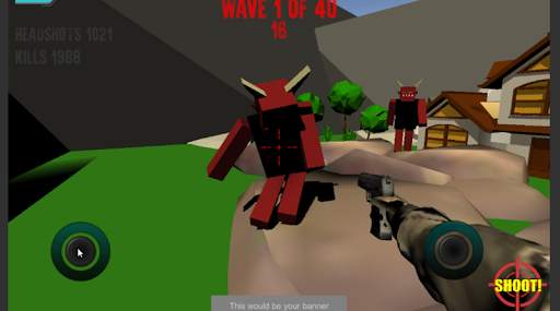 Ragdoll Monster Shooter- Free Ragdoll physics game screenshot 2