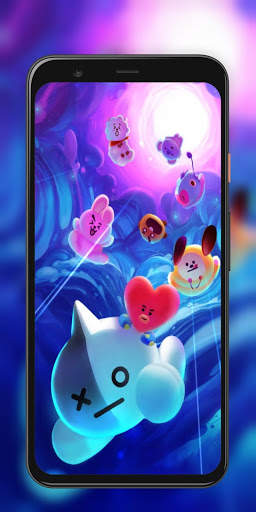 Cute BT21 Wallpapers NEW 4K скриншот 6