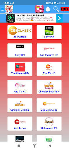 Live TV India All Channel स्क्रीनशॉट 4