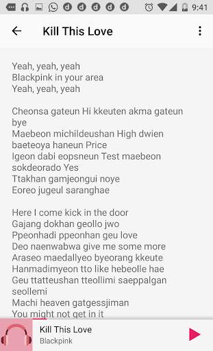 Blackpink Song screenshot 3