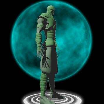 3D Ninja Live Wallpaper screenshot 2
