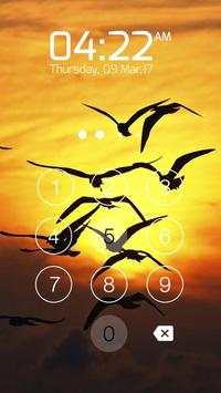 Bird Keypad Lock Screen screenshot 6