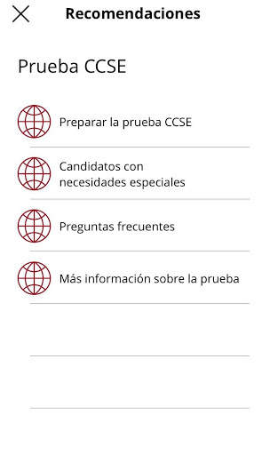 CCSE Nacionalidad Española Instituto Cervantes скриншот 8