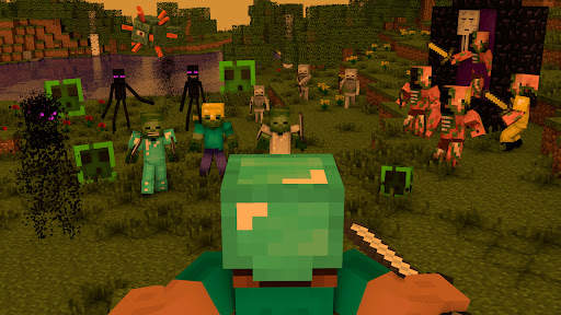 Zombie Apocalypse Minecraft PE screenshot 1