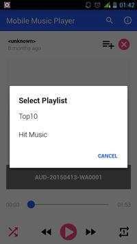Mobile Music Program Downloads screenshot 1
