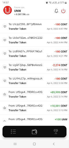 Uni Wallet screenshot 1