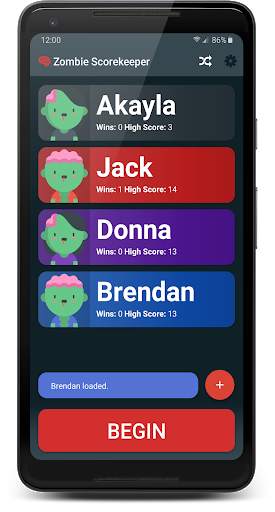 Zombie Scorekeeper 🧠 Zombie Dice Companion App screenshot 1