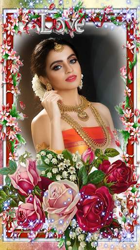 Lovely flower Photo Frame screenshot 20