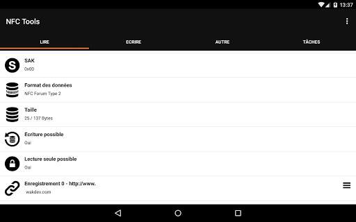 NFC Tools screenshot 9