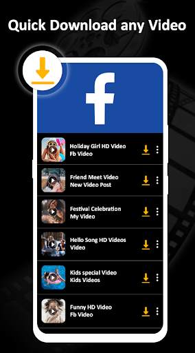 Video Downloader, Fast Video Downloader App screenshot 2