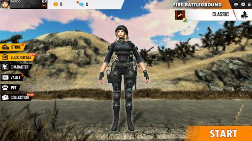 Fire Free Battleground Survival Hopeless Squad screenshot 1