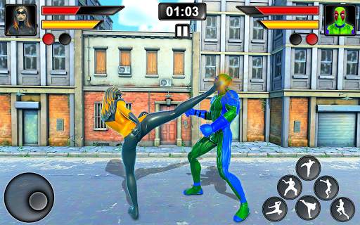 Real Kung Fu Fighting Game-Ultimate fighting Arena screenshot 12