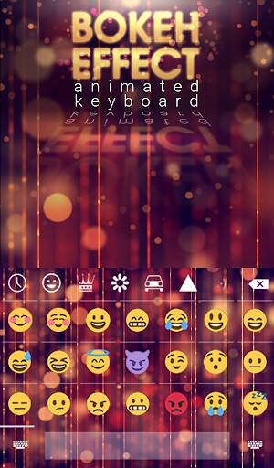 Bokeh Effect Animated Keyboard screenshot 4