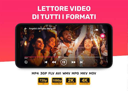 Video Player for Android - HD screenshot 1