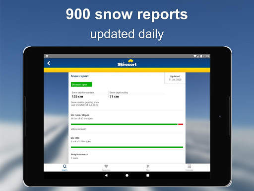 Skiresort.info ski app – all ski resorts worldwide 12 تصوير الشاشة