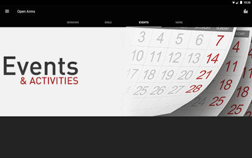 Open Arms Church App screenshot 9