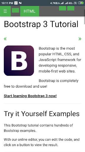 W3Schools 2020 offline screenshot 3