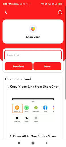 Status Saver - Instagram, Facebook, Whatsapp screenshot 1