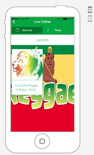 Radio Reggae. Reggae music. Reggae Radio Músic app screenshot 7