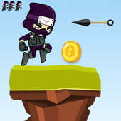 jumping ninja "Kakashi" icon