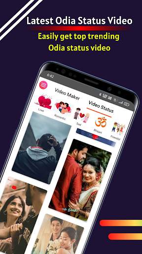 Odia Status Video Maker - Fullscreen Video Status screenshot 2