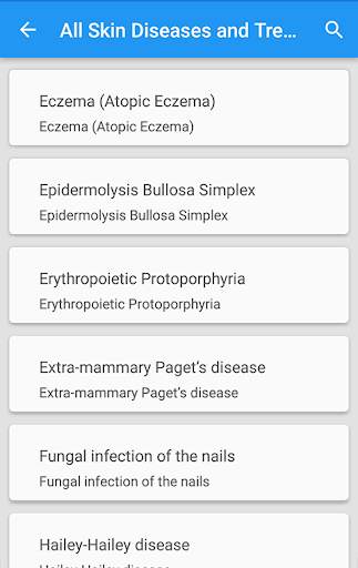 All Skin Diseases and Treatment screenshot 1
