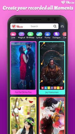 Love Video Maker - Heart Effect Video Maker Robot screenshot 2